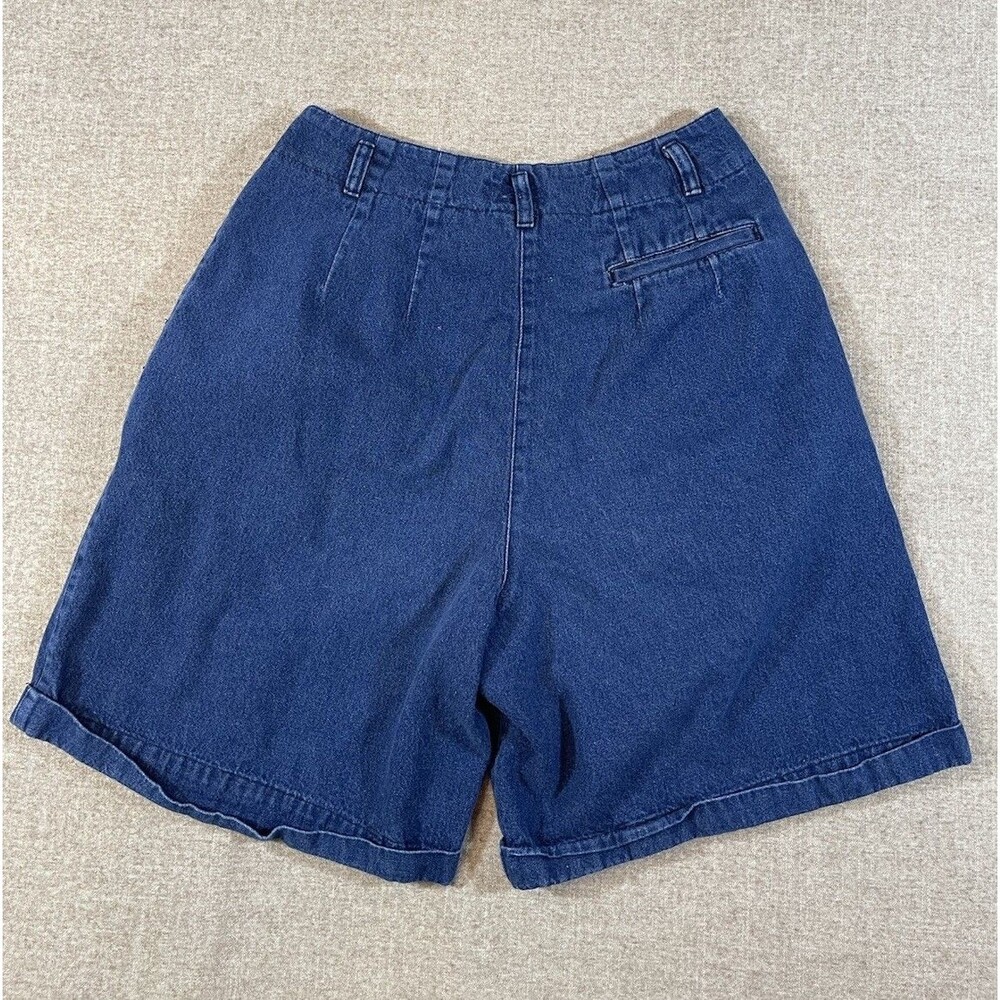 Abercrombie & Fitch Blue Denim Shorts Women’s Size 8 Vintage Vtg Summer - Picture 5 of 6